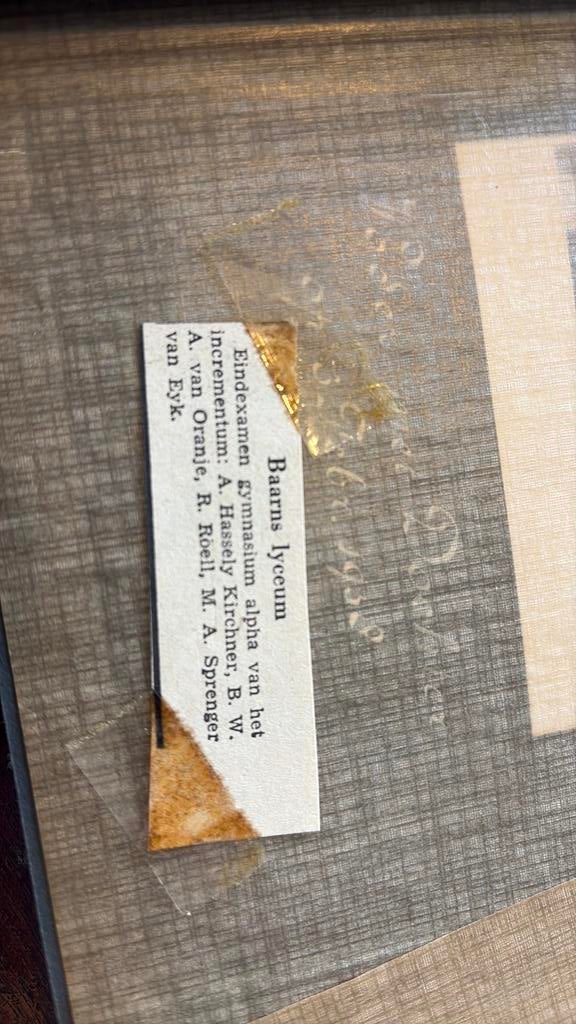 Kranten knipsel slagen lyceum examen beatrix, Verzamelen, Koninklijk Huis en Royalty, Ophalen of Verzenden, Zo goed als nieuw