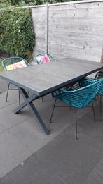 Zeer degelijke tuintafel, Tuin en Terras, Ophalen, Zo goed als nieuw, Rechthoekig, Aluminium