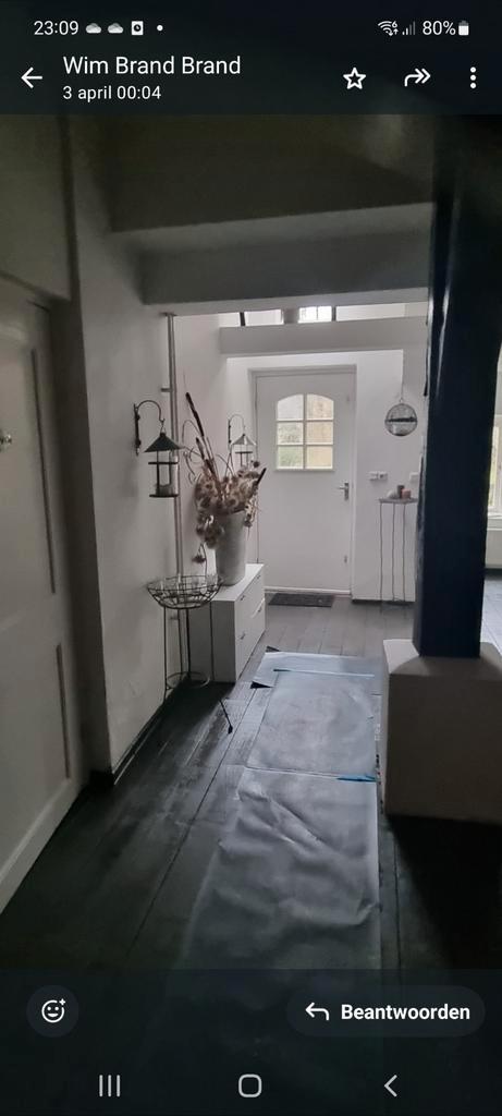 Eiken planken. Tweezijdig te gebruiken.1 kant gebeitst, Doe-het-zelf en Verbouw, Hout en Planken, Gebruikt, Plank, Eiken, 200 tot 250 cm