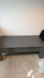 Salontafel grijs, Ophalen, 100 tot 150 cm, Teakhout, 50 tot 100 cm