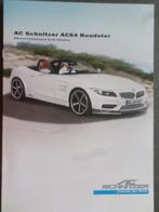 BMW Z4 by AC Schnitzer Brochure, Ophalen of Verzenden, Zo goed als nieuw, BMW
