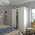 Ikea Pax Kast Kledingkast 150, 201 wit spiegel, Huis en Inrichting, Ophalen, Gebruikt, 150 tot 200 cm, Met hangruimte