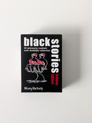 Black stories Holiday Edition kaartspel - Story Factory  beschikbaar voor biedingen