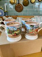 Emma Bridgewater Charles king &countryman 4x 1/2 pint mok, Huis en Inrichting, Verzenden, Nieuw, Overige stijlen, Kop(pen) en/of Schotel(s)