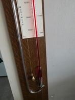 Mooie Kwik Barometer op Houten Plank, Ophalen, Gebruikt, Barometer