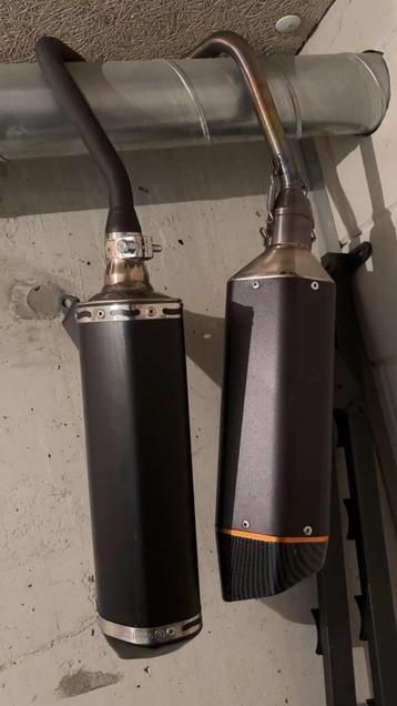 2 nieuwe zip uitlaten beschikbaar voor biedingen