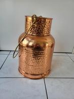 Te koop: koperen melkbus / melkcontainer, vintage,, Ophalen, Koper