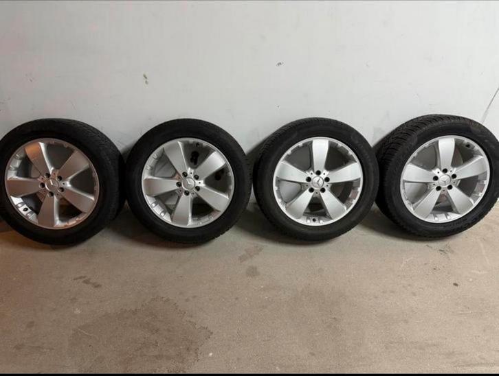 MB ML-velgen 19 inch met Pirelli winterbanden – ML 350 W164, Auto diversen, Overige Auto diversen, Ophalen of Verzenden