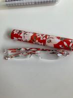 Leuke Leesbril met Bloemenprint + 2.25, Overige merken, Nieuw, Ophalen of Verzenden, Leesbril