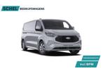 Ford Transit Custom 320 2.5 PHEV L2H1 Limited 232pk - 2x Sch, Auto's, Zwart, 4 cilinders, Plug-in hybride, Bedrijf