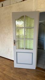 Hardhouten binnendeuren, Doe-het-zelf en Verbouw, Ophalen, Gebruikt, 80 tot 100 cm, Binnendeur
