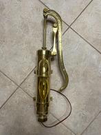 koperen waterpomp met verlichting, Antiek en Kunst, Antiek | Koper en Brons, Ophalen, Koper