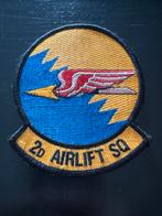 2d Airlift Squadron Embleem, Ophalen, Luchtmacht, Amerika, Embleem of Badge