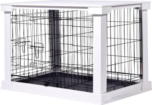 Kennel with White Frame, Dieren en Toebehoren, Hondenbenches, Zo goed als nieuw, Ophalen