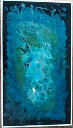 Zeevlam schilderij Martien dibbets, Antiek en Kunst, Ophalen of Verzenden