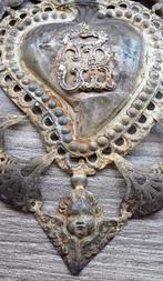 19-eeuw Groot Zilveren Ex Voto Votiefgeschenk Kerk Klooster, Antiek en Kunst, Ophalen of Verzenden, Zilver