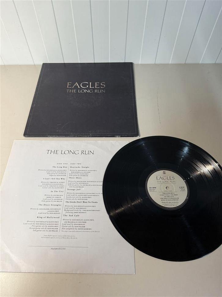Eagles - the long run - vinyl lp, Cd's en Dvd's, Vinyl | Rock, Zo goed als nieuw, Poprock, 12 inch, Ophalen of Verzenden