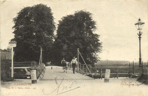 Kanaalbrug - Dieren - 1905 gelopen, Verzamelen, Ansichtkaarten | Nederland, Gelopen, Gelderland, Voor 1920, Ophalen of Verzenden