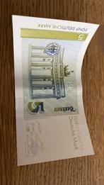 Funf Deutsche Mark, Postzegels en Munten, Bankbiljetten | Europa | Niet-Eurobiljetten, Los biljet, Duitsland, Ophalen of Verzenden