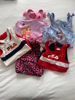 5 Badpakken meisje o.a frozen, Efteling en Fila, Kinderen en Baby's, Ophalen of Verzenden, Zo goed als nieuw, Meisje, Badpak