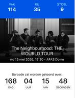 The Neighbourhood AFAS Dome (Sportpaleis) Antwerpen 13 mei, Tickets en Kaartjes, Concerten | Pop, Eén persoon, Mei