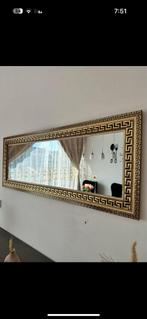 Grote Spiegel met Gouden Lijst, Huis en Inrichting, Woonaccessoires | Spiegels, Ophalen, 125 cm of meer, Zo goed als nieuw, Minder dan 100 cm