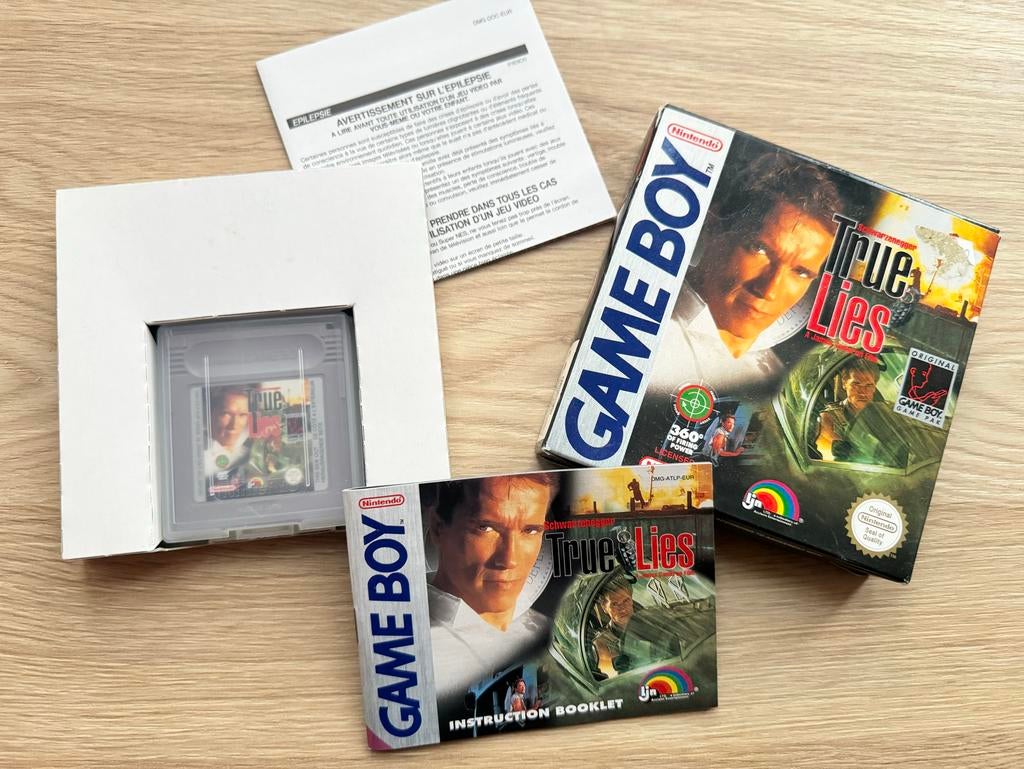 Gameboy True Lies - Perfecte Staat!, Avontuur en Actie, 1 speler, Ophalen of Verzenden, Zo goed als nieuw