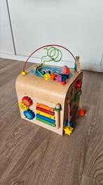 Activiteiten kubus, Kinderen en Baby's, Speelgoed | Houten speelgoed, Ophalen, Gebruikt, Overige typen