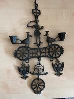 Antieke Wandkandelaar, Antiek en Kunst, Ophalen of Verzenden, Koper of Brons