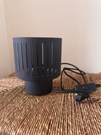 H&M Home Lamp zwart metaal, Ophalen, Zo goed als nieuw, Metaal, Minder dan 50 cm