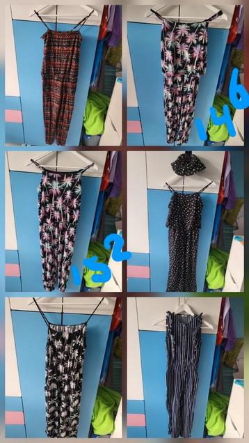 Jumpsuits maat 146-152 beschikbaar voor biedingen