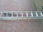 Ladder, 3 delig., Doe-het-zelf en Verbouw, Ophalen of Verzenden, Gebruikt, 4 meter of meer