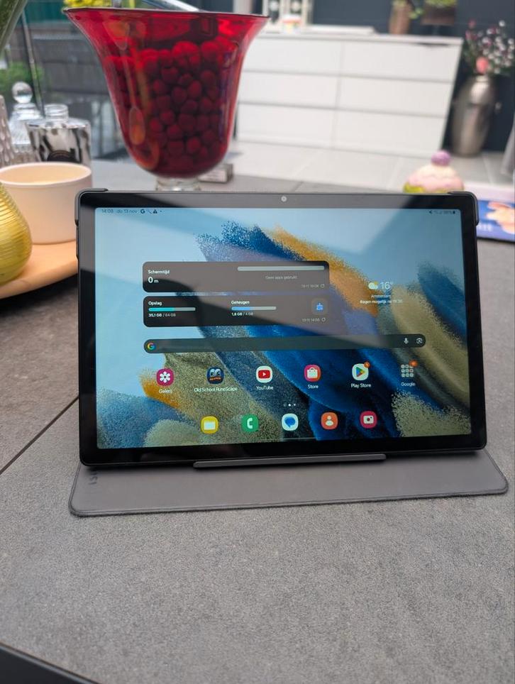 Samsung Galaxy Tab A8 64GB - Topstaat!, Computers en Software, Android Tablets, Zo goed als nieuw, Wi-Fi, 10 inch, 64 GB, Uitbreidbaar geheugen