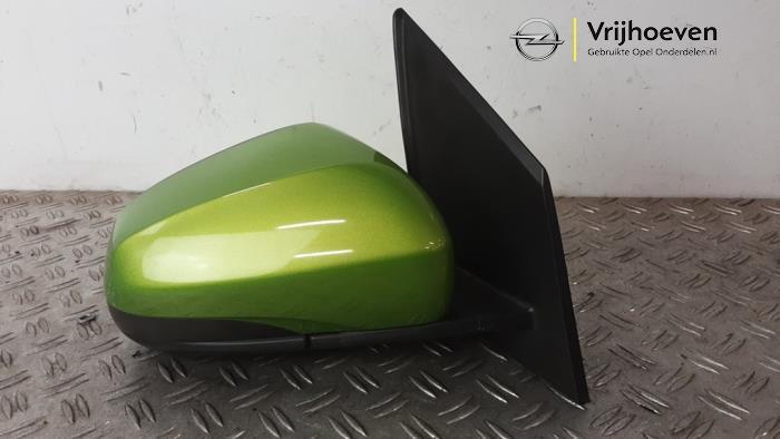 Buitenspiegel rechts van een Opel Karl (Karl 15-), Auto-onderdelen, Spiegels, Opel, Gebruikt, 3 maanden garantie, Ophalen of Verzenden