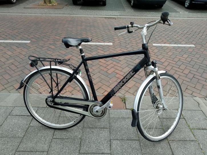 Bikkel h57 herenfiets, Fietsen en Brommers, Fietsen | Heren | Herenfietsen, Gebruikt, Overige merken, 57 tot 61 cm, Versnellingen