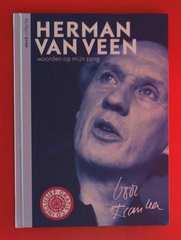 boek Herman van Veen Woorden op mijn zang uit 2006 + cd beschikbaar voor biedingen
