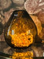 Schitterend DutZ windlicht / vaas - Nieuw smoke, eyecatcher, Huis en Inrichting, Ophalen of Verzenden, Nieuw, Glas, Minder dan 50 cm