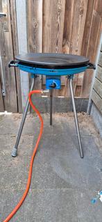 Skottelbraai Campinggaz met grillplaat, hoes en tas, Ophalen, Gebruikt