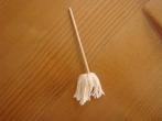 Poppenhuis zwabber mop nieuw 1:12, Ophalen of Verzenden, Nieuw, Poppenhuis