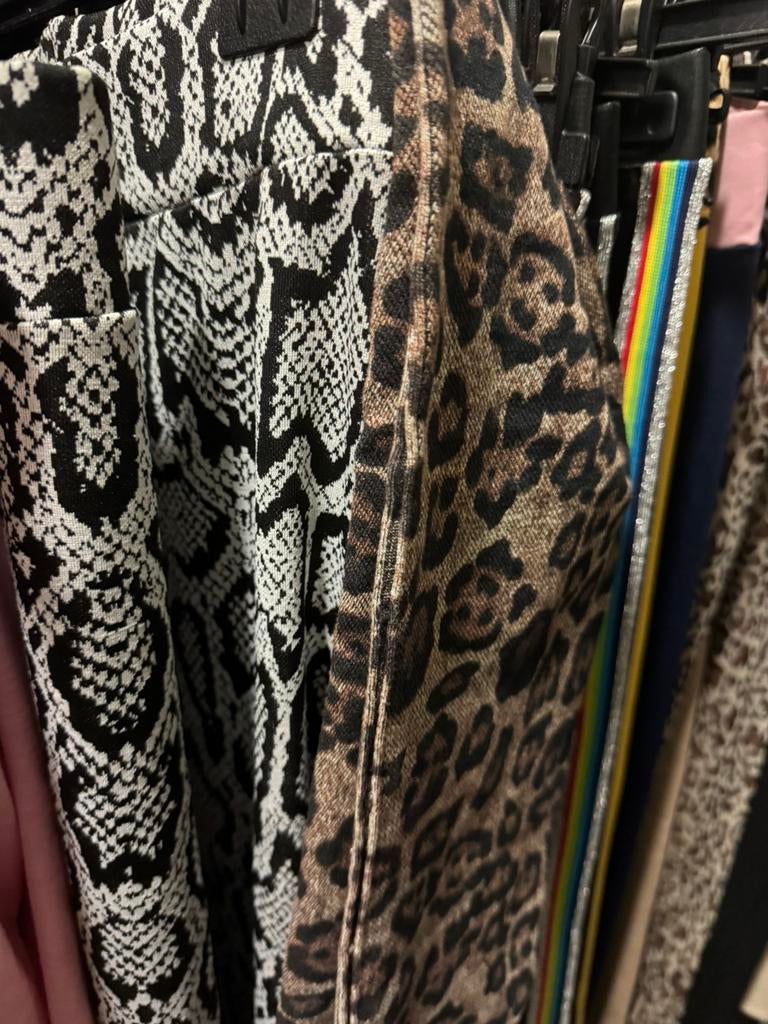 73 leggings verschillende printen restpartij, Kleding | Dames, ., Zwart, Nieuw, Ophalen of Verzenden