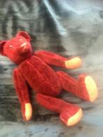 BEER - roodbruin; velours; ca. 30 cm h, Ophalen of Verzenden