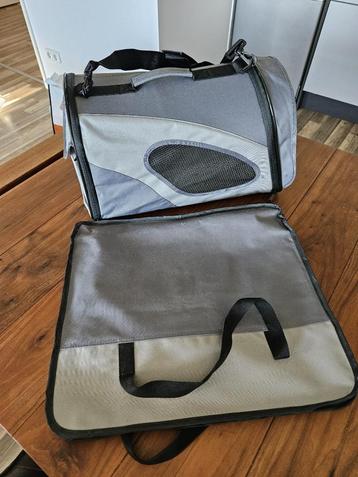 Lichtgewicht Draagmand voor Honden & Katten met Fleece beschikbaar voor biedingen