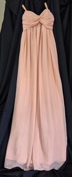 Prachtige avondjurk bruidsjurk roze oudroze XS nelly trend, Ophalen of Verzenden, Zo goed als nieuw, Maat 34 (XS) of kleiner, Roze