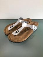 GRATIS VERZENDEN | BIRKENSTOCK Gizeh zilveren slippers 40, Kleding | Dames, Schoenen, Slippers, Overige kleuren, Verzenden, Nieuw