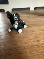 Border collie miniatuur plastic hondje -letterbak, Verzamelen, Beelden en Beeldjes, Gebruikt, Ophalen of Verzenden, Dier