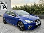 SEAT Ibiza 1.0 TSI FR M2019 Carplay Blauw Metallic, Stof, Gebruikt, Huisgarantie, Met garantie (alle)