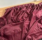 Bordeaux gordijnen, Huis en Inrichting, Ophalen, 200 cm of meer, 50 tot 100 cm, Zo goed als nieuw