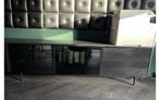 IKEA TV meubel / lage kast, Huis en Inrichting, Kasten | Televisiemeubels, Ophalen, Gebruikt, 150 tot 200 cm, Glas