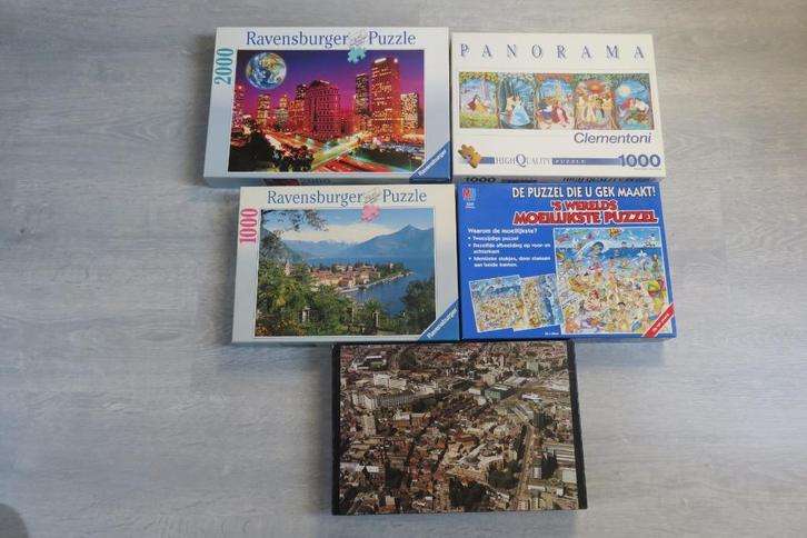 Legpuzzels, Hobby en Vrije tijd, Denksport en Puzzels, Zo goed als nieuw, Legpuzzel, 500 t/m 1500 stukjes, Ophalen of Verzenden