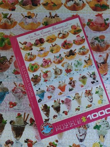 Eurographics legpuzzel IJscoupes 1000 stukjes beschikbaar voor biedingen